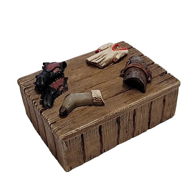 Turtle King Giovanni Soccer Photo Frame Trinket Box Retro Football Gift Dad - Picture 5 of 10